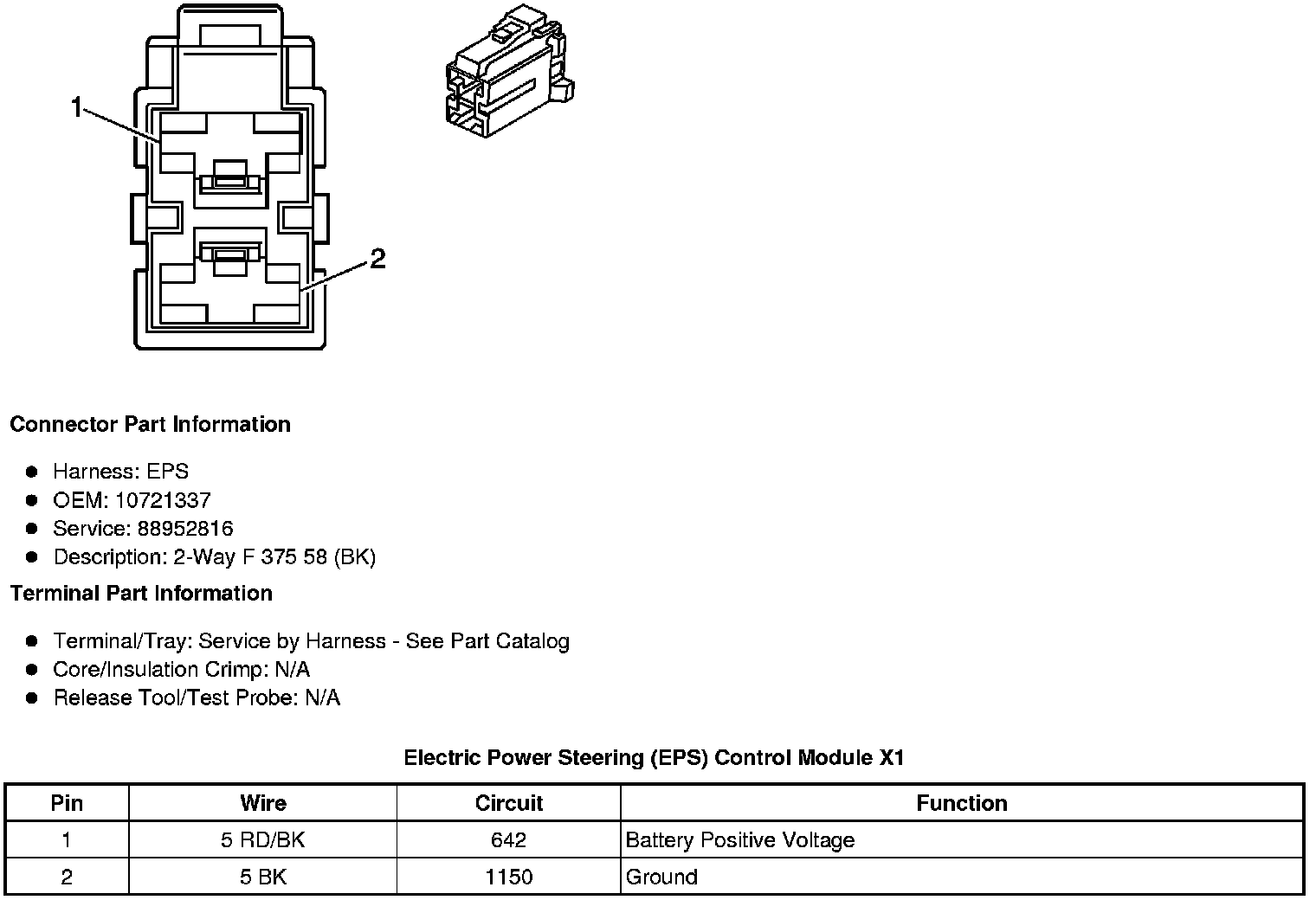Factory service manual diagram