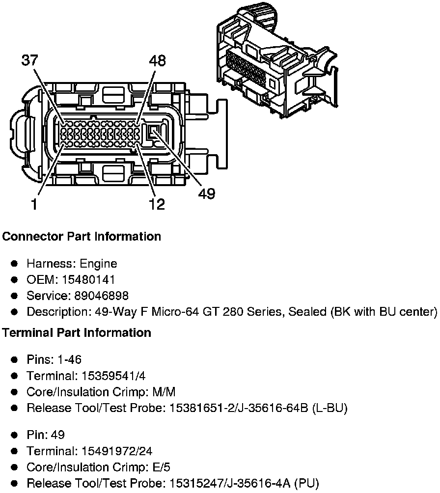Factory service manual diagram