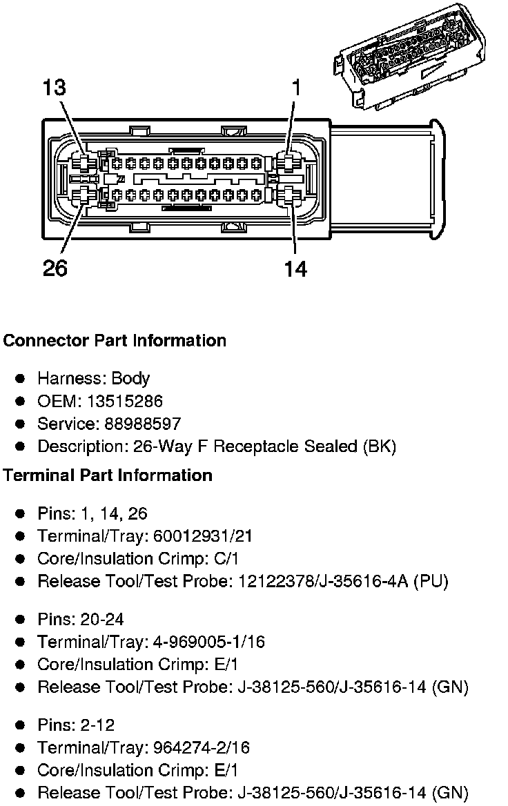 Factory service manual diagram