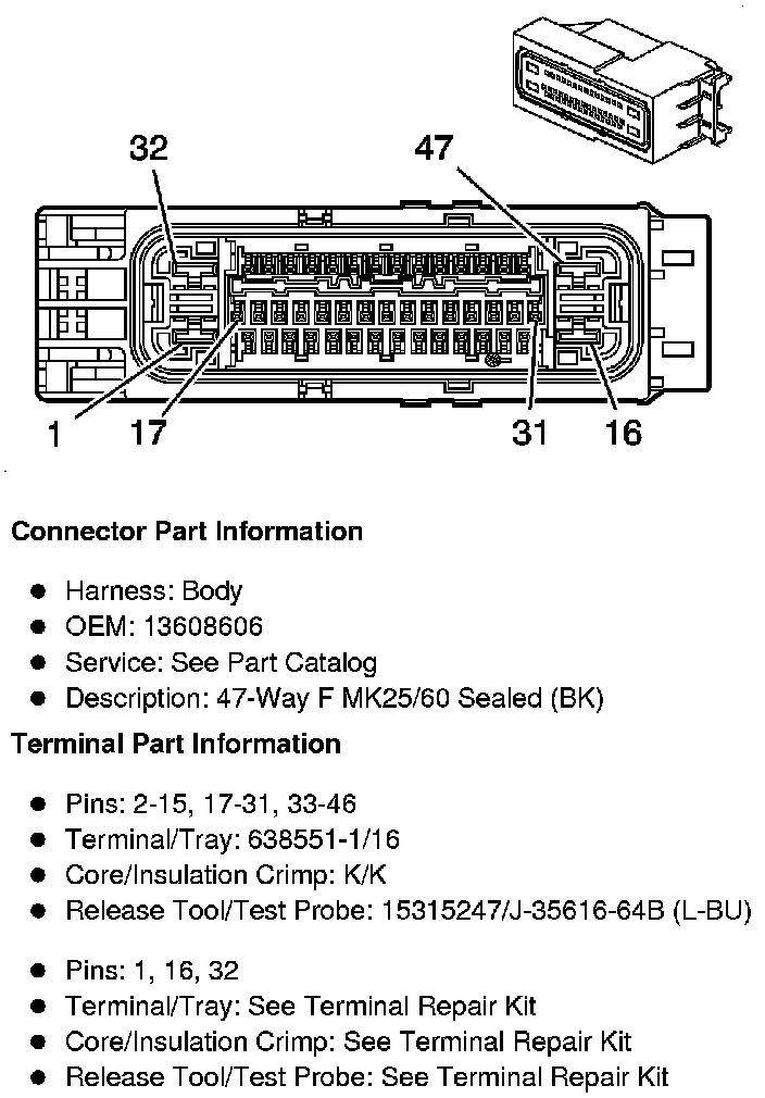 Factory service manual diagram