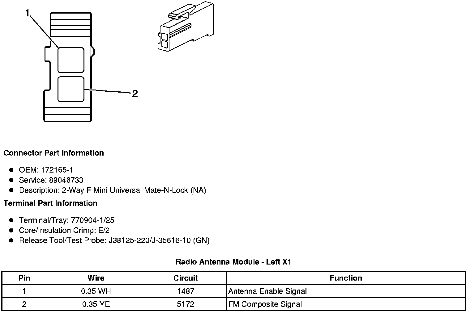 Factory service manual diagram