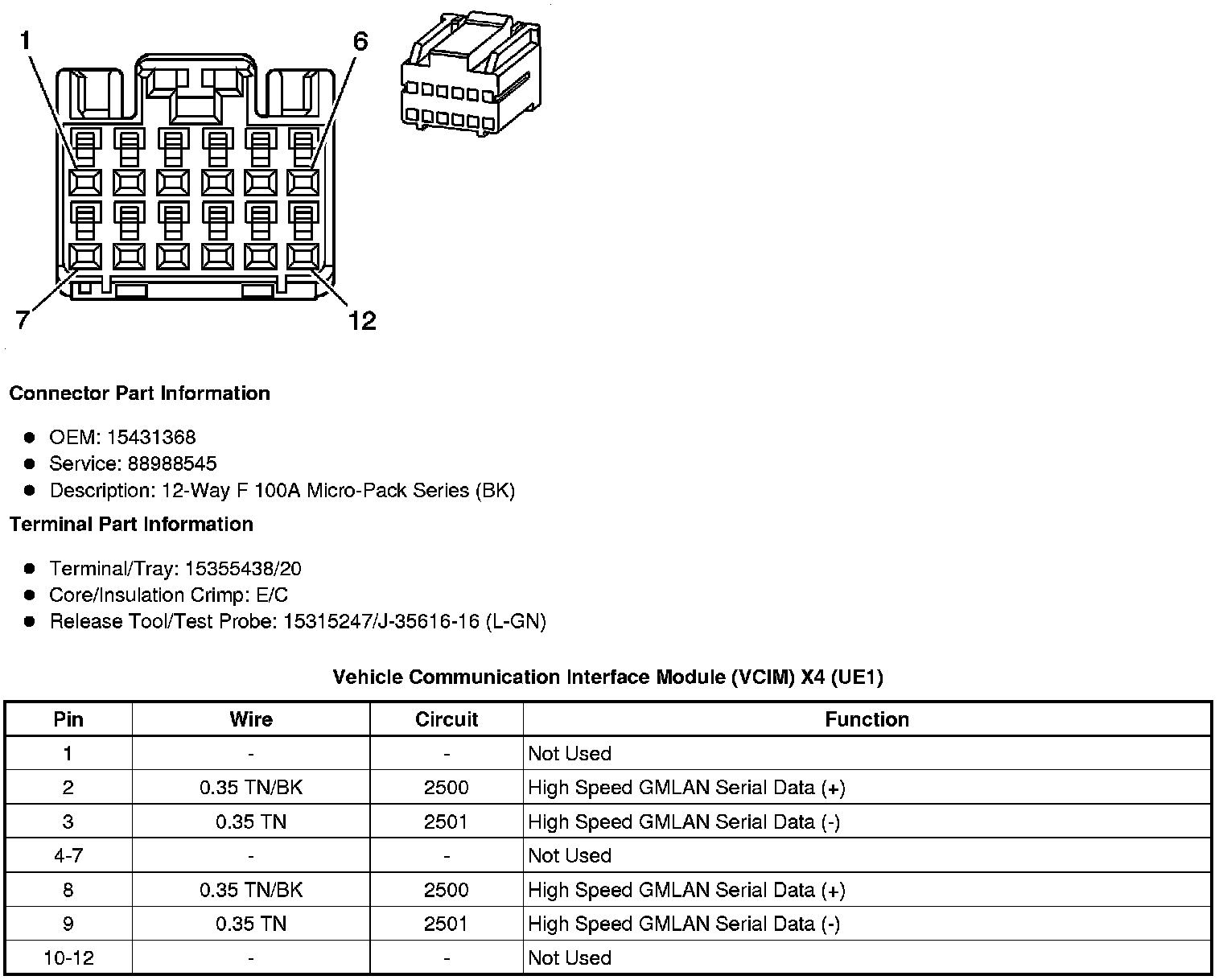 Factory service manual diagram