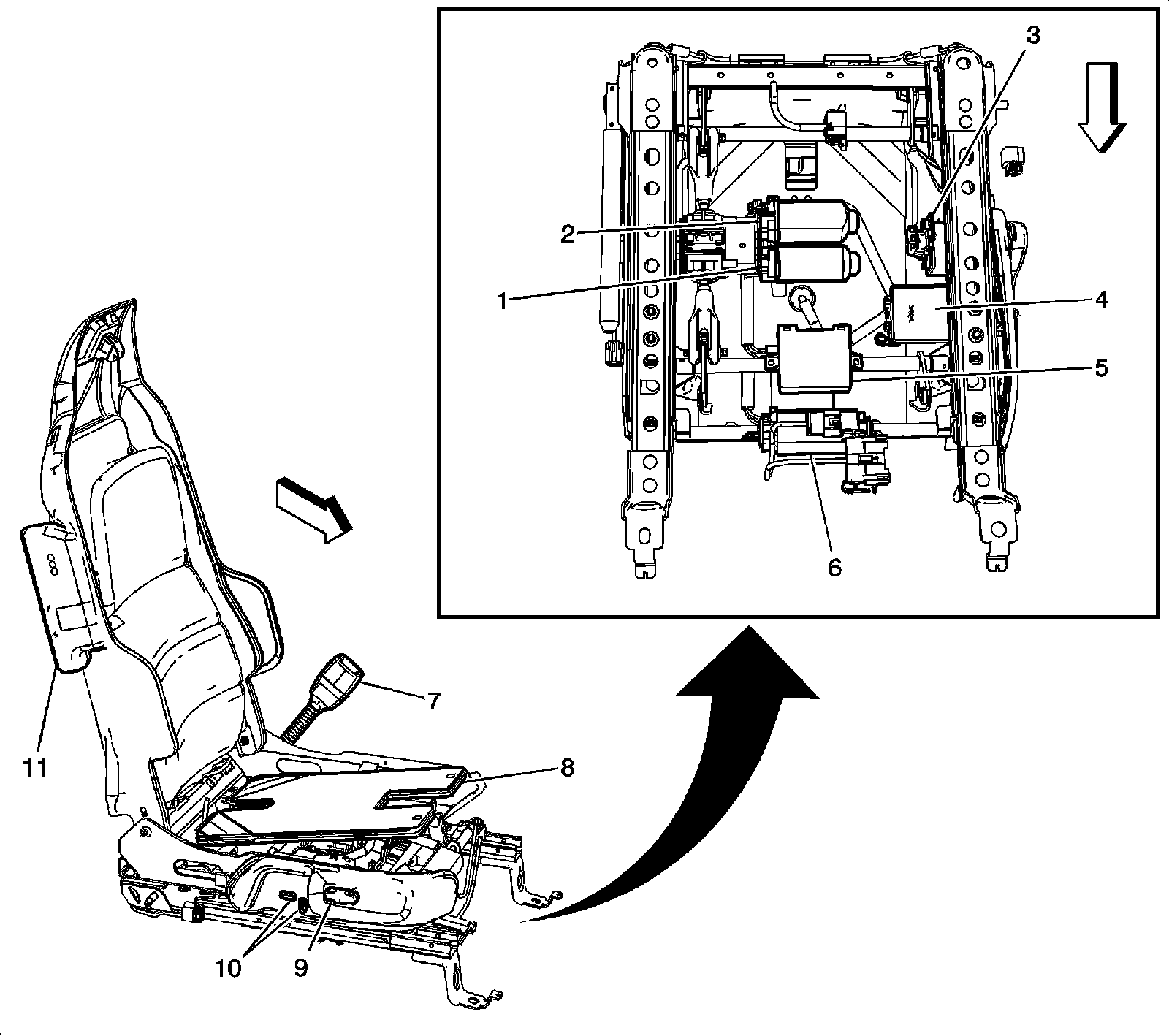 Factory service manual diagram