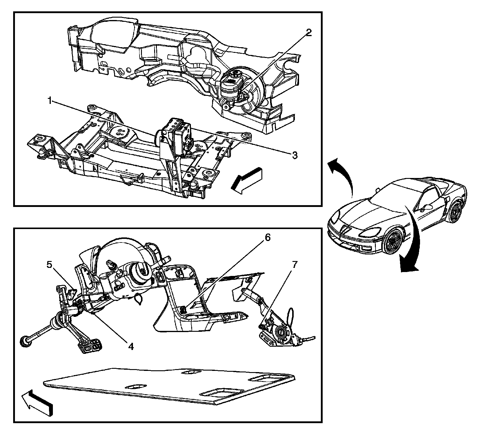 Factory service manual diagram