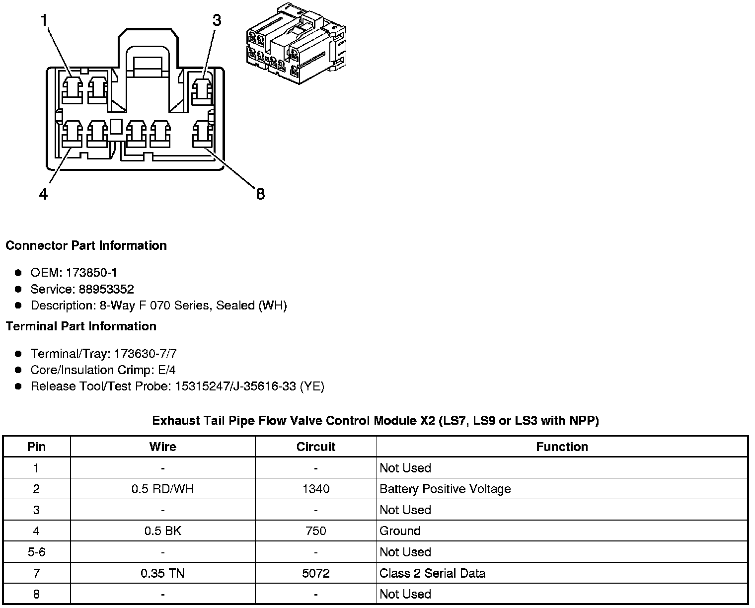 Factory service manual diagram