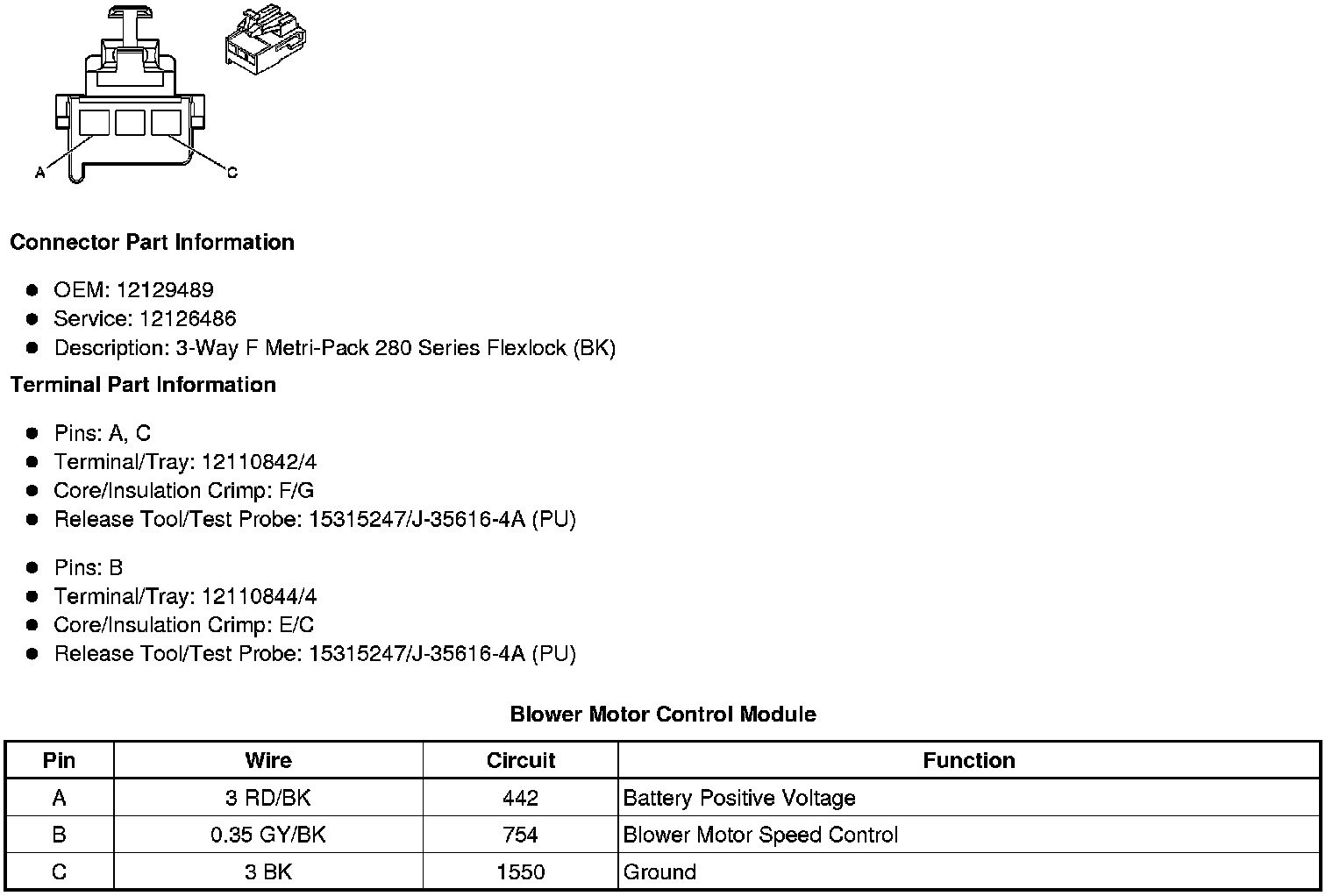 Factory service manual diagram
