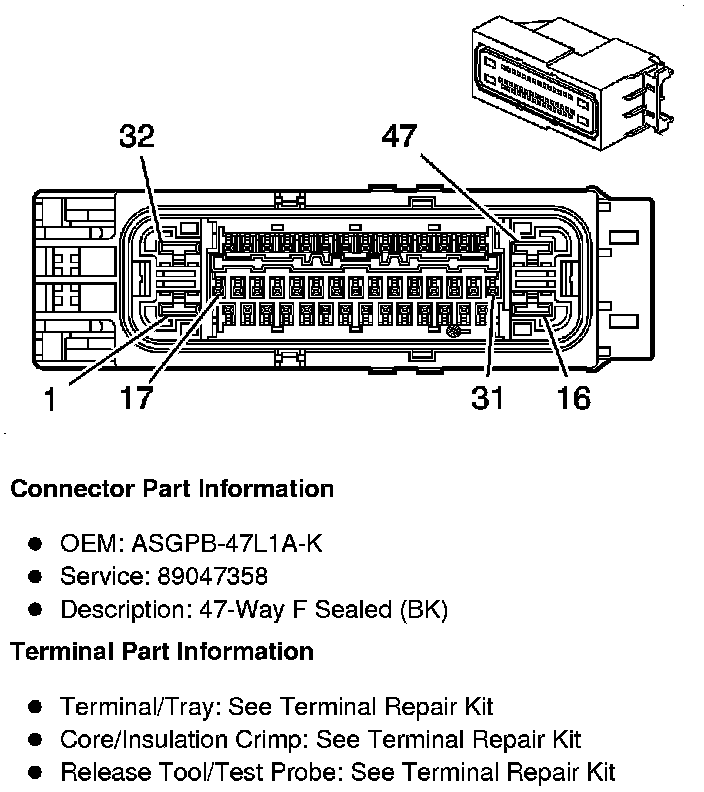 Factory service manual diagram