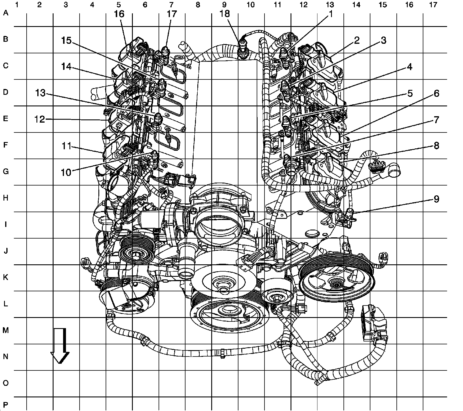Factory service manual diagram