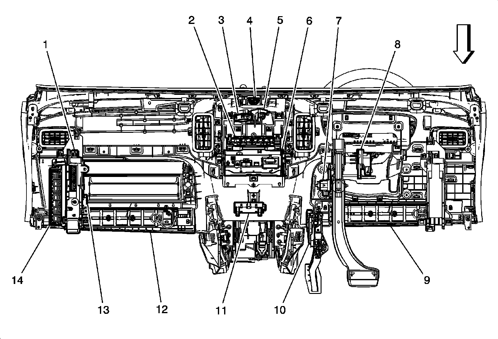 Factory service manual diagram