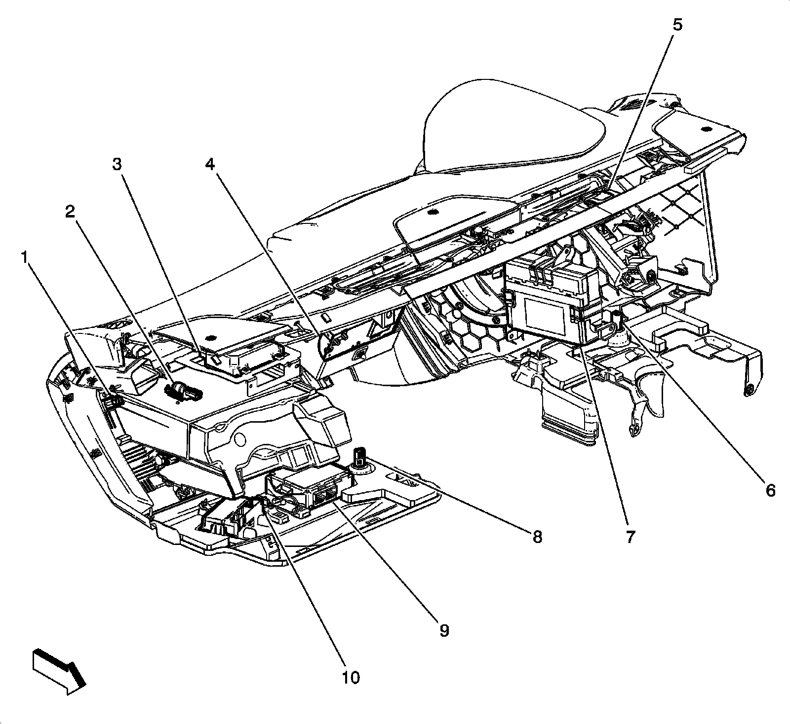Factory service manual diagram