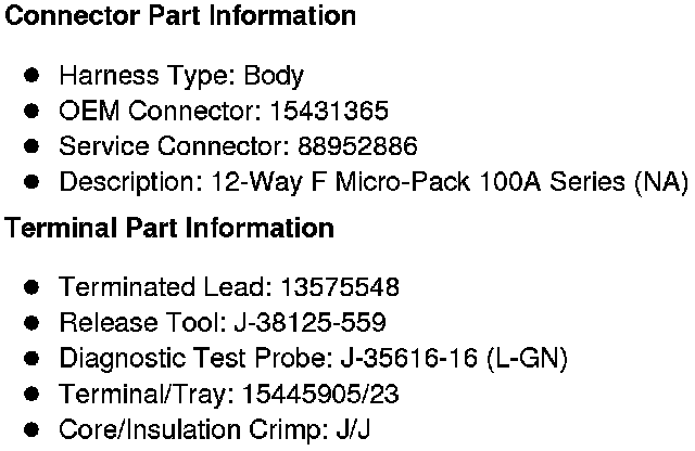 Factory service manual diagram