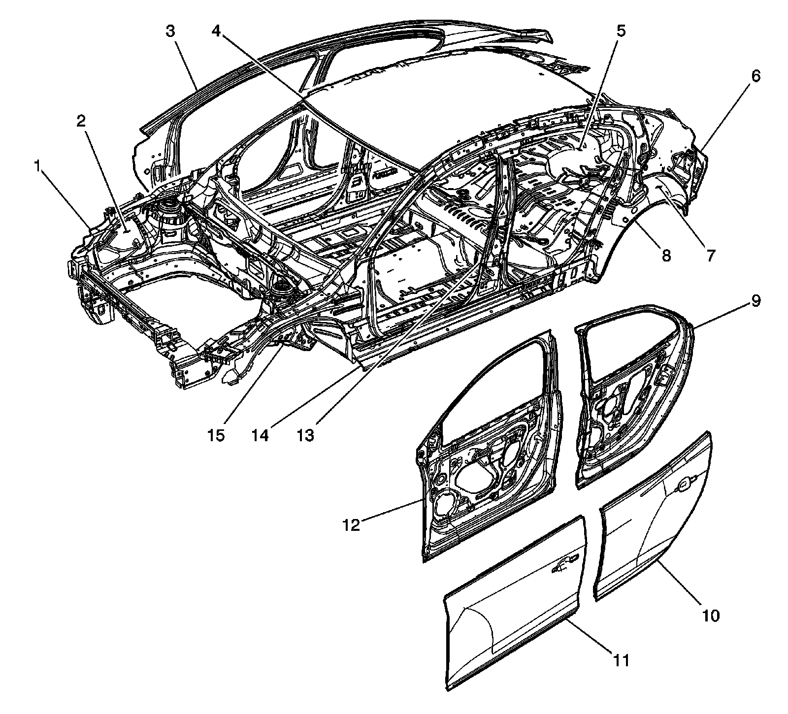 Factory service manual diagram