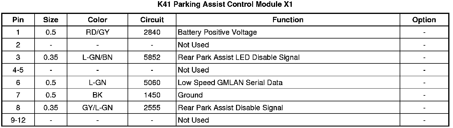Factory service manual diagram