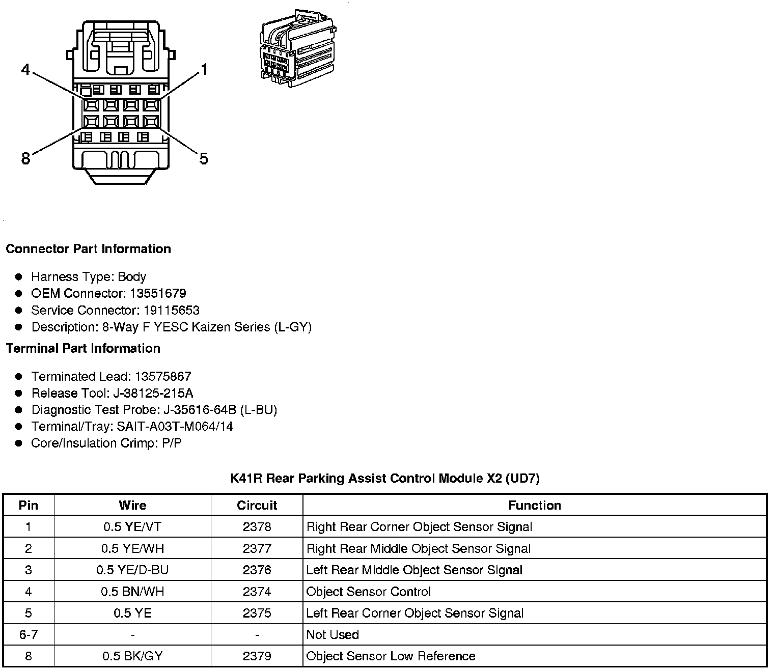 Factory service manual diagram