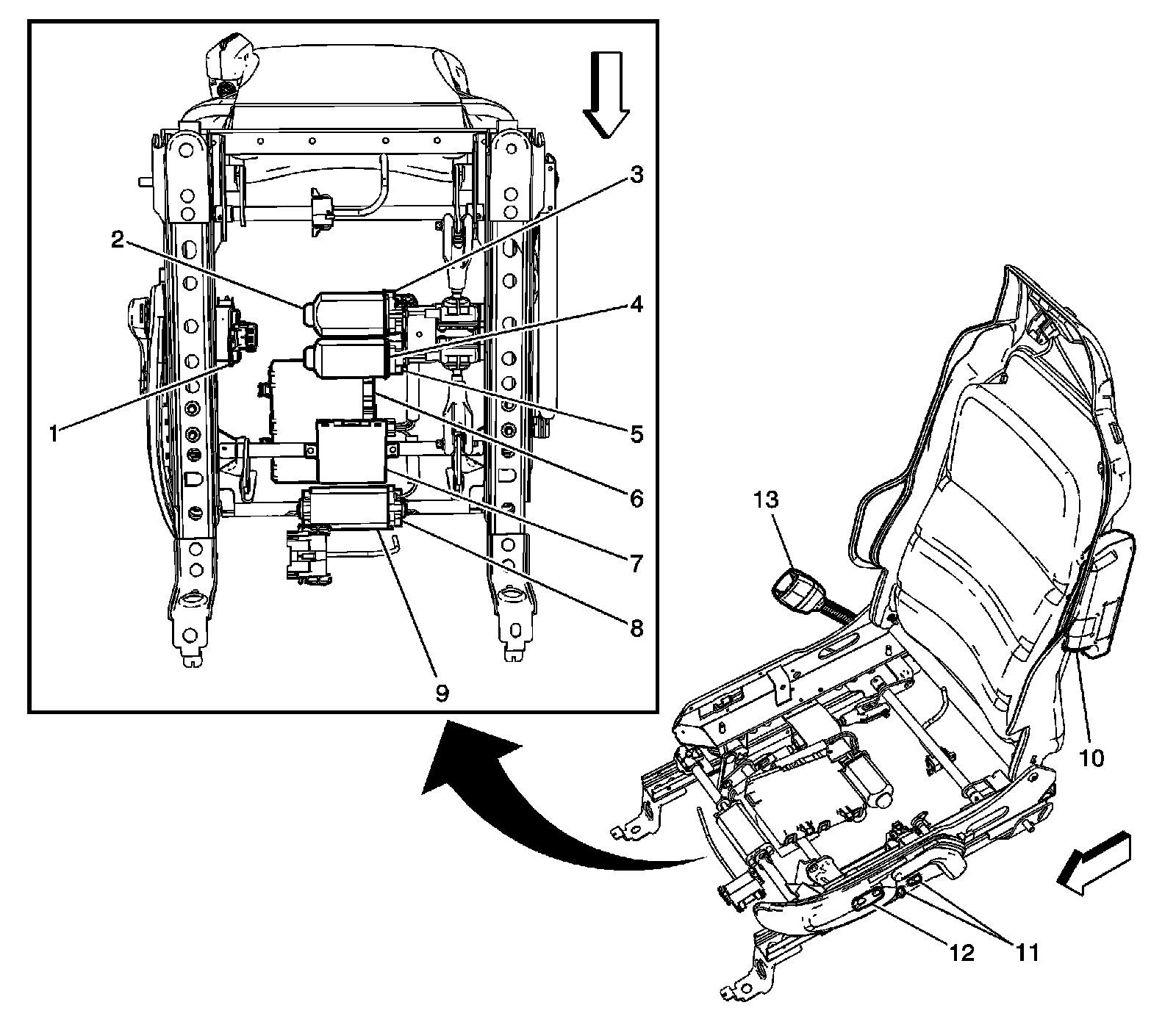 Factory service manual diagram