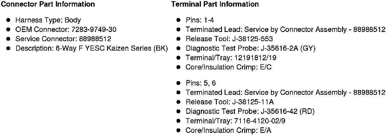 Factory service manual diagram