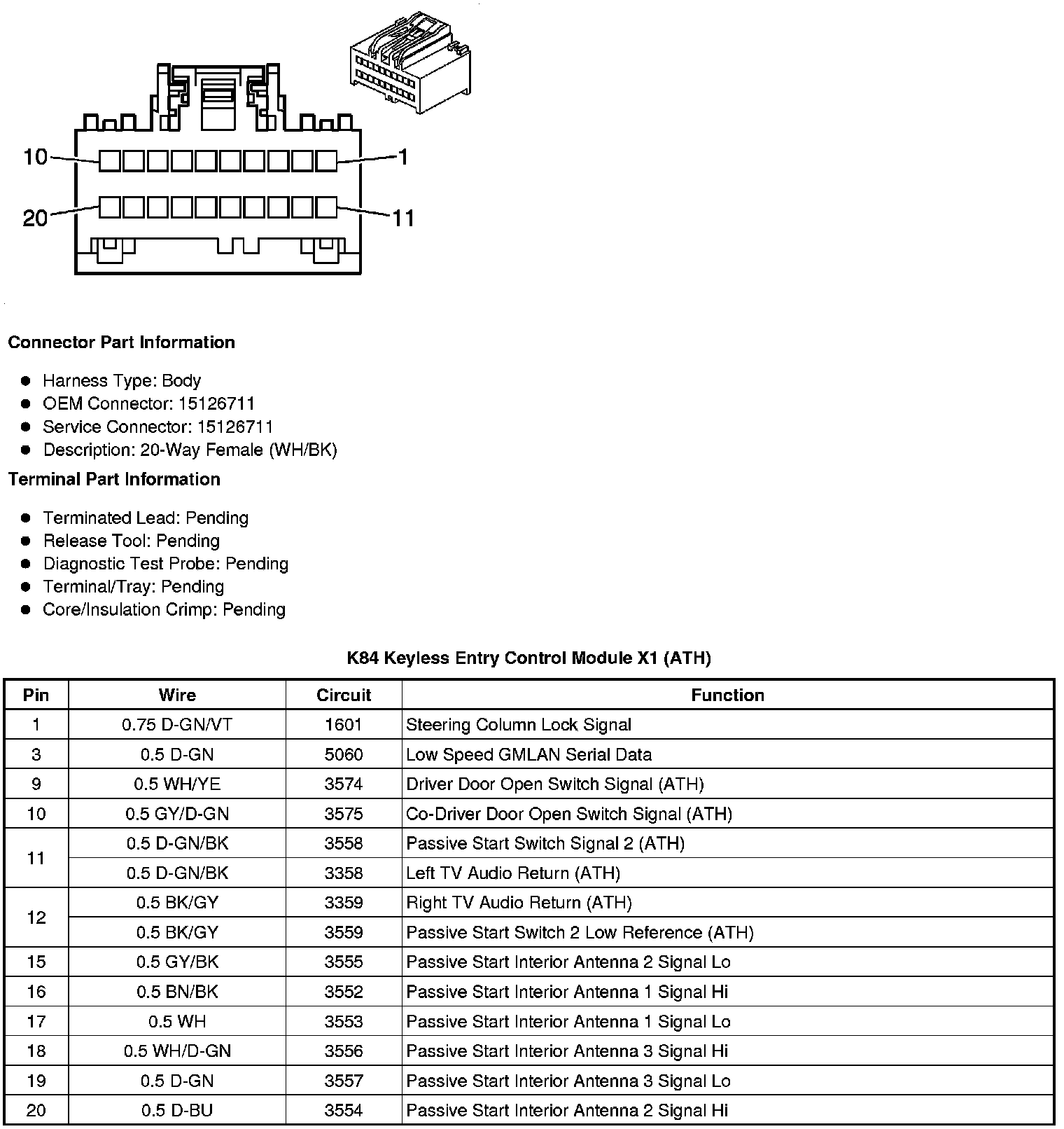 Factory service manual diagram