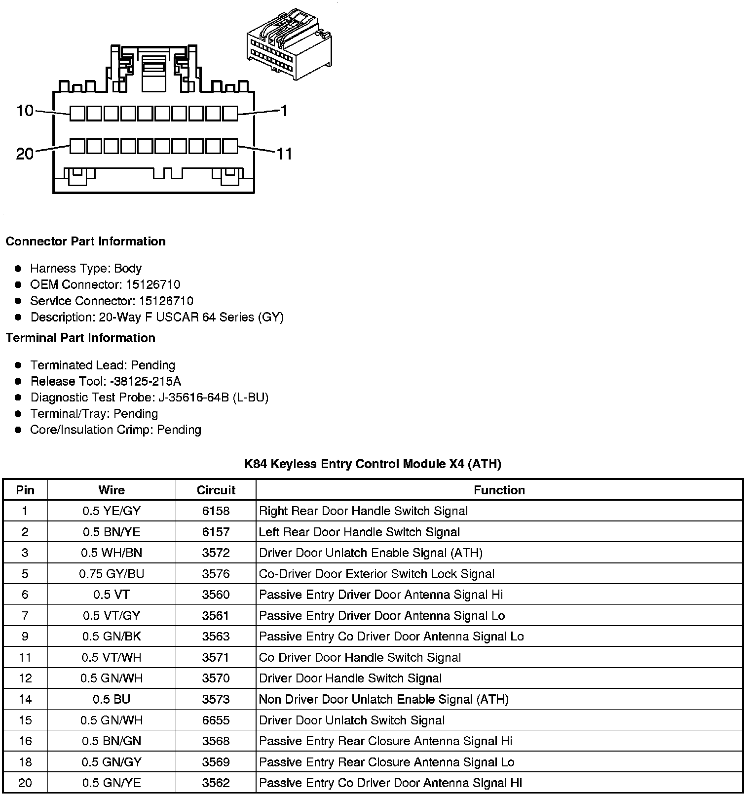 Factory service manual diagram