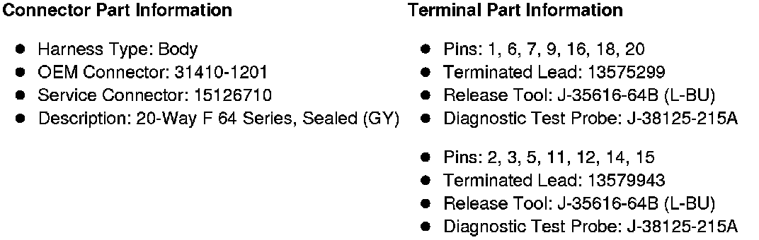 Factory service manual diagram