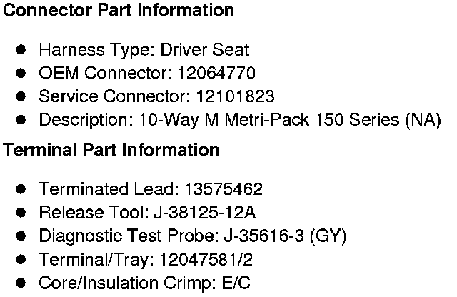 Factory service manual diagram
