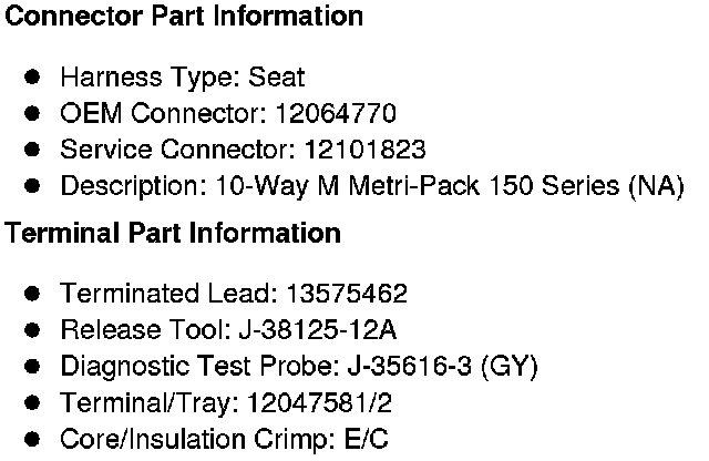 Factory service manual diagram