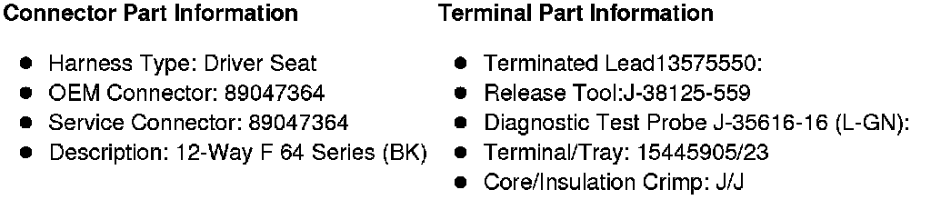 Factory service manual diagram