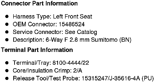 Factory service manual diagram