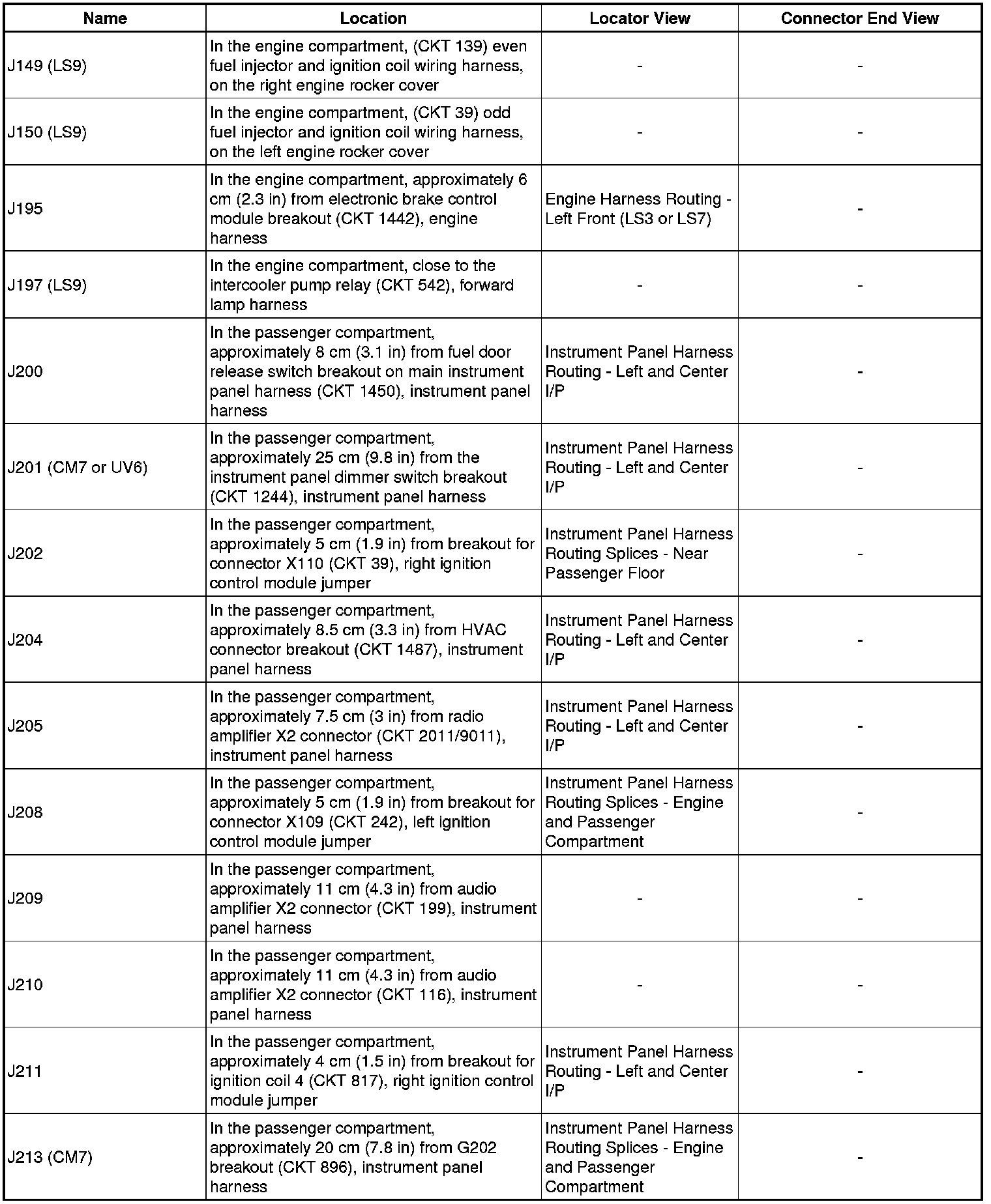 Factory service manual diagram
