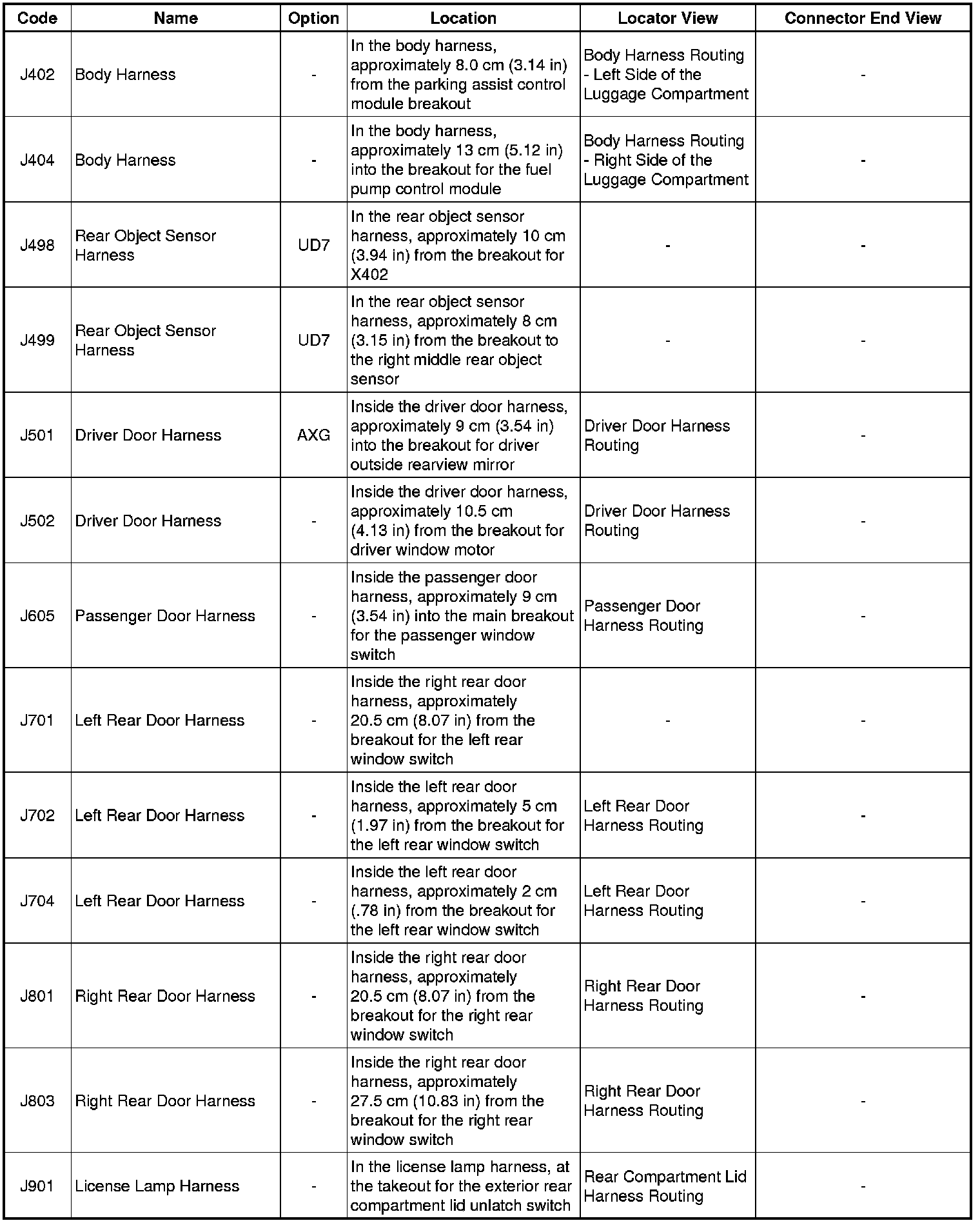 Factory service manual diagram