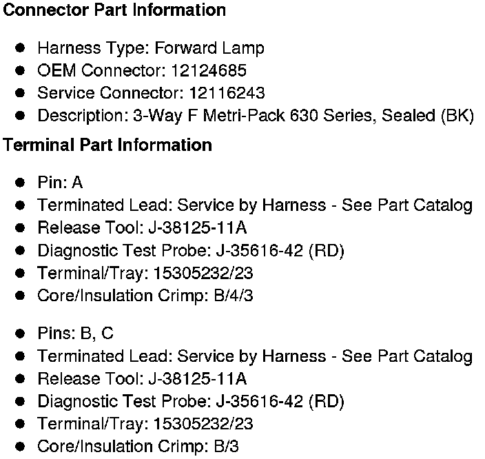 Factory service manual diagram