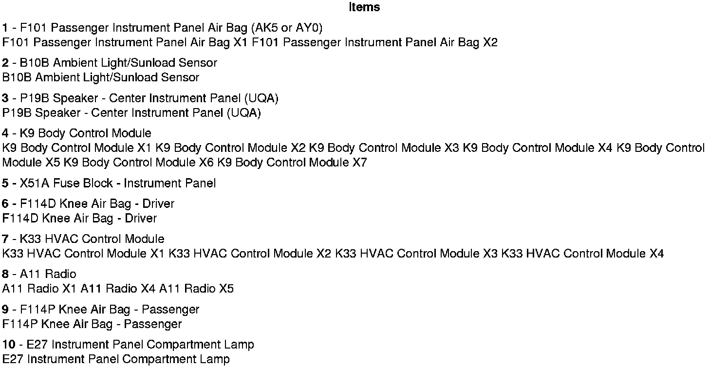 Factory service manual diagram