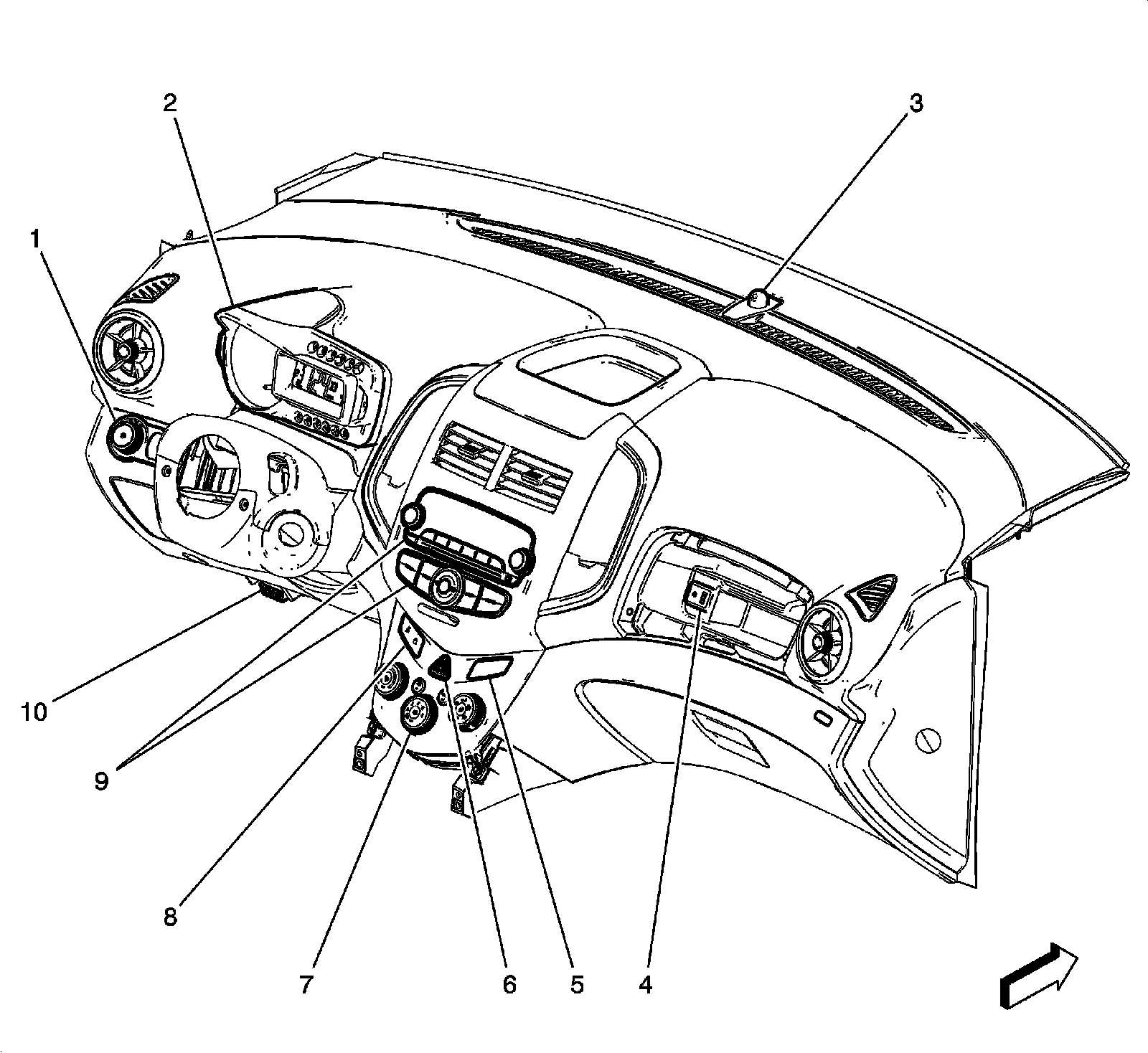 Factory service manual diagram