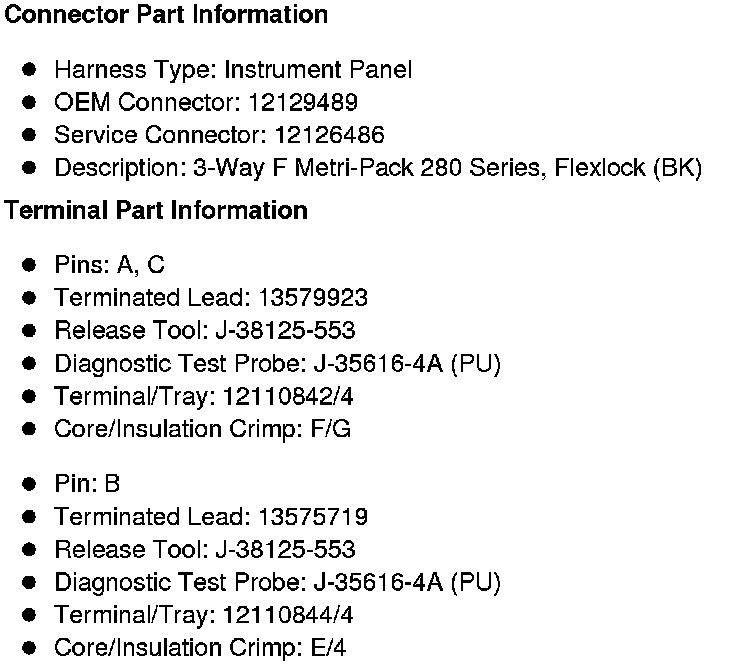 Factory service manual diagram