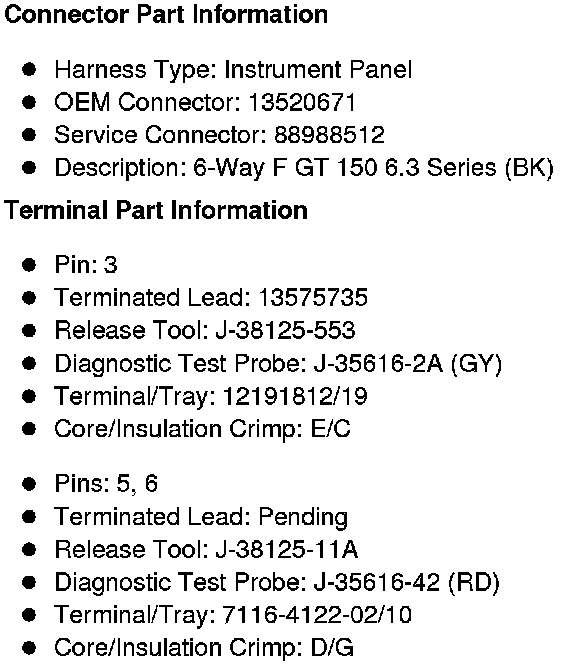 Factory service manual diagram