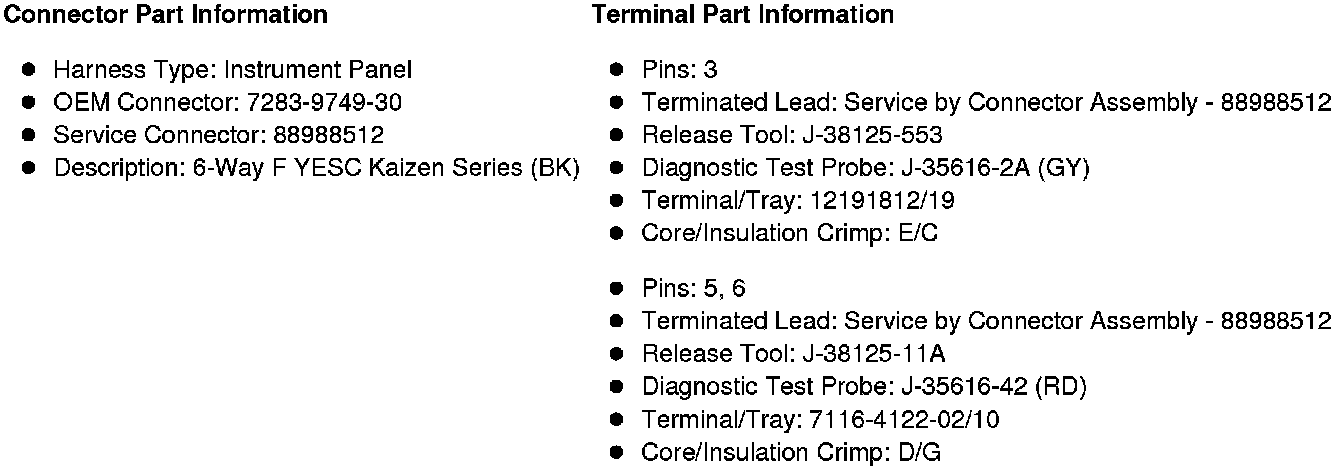 Factory service manual diagram