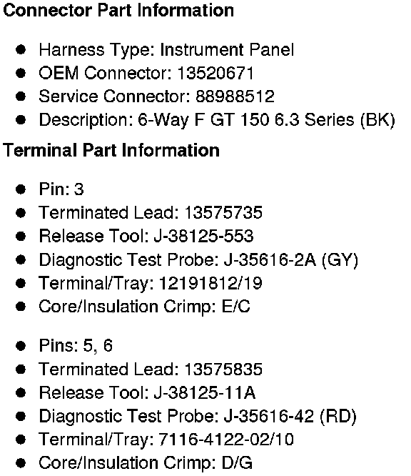 Factory service manual diagram