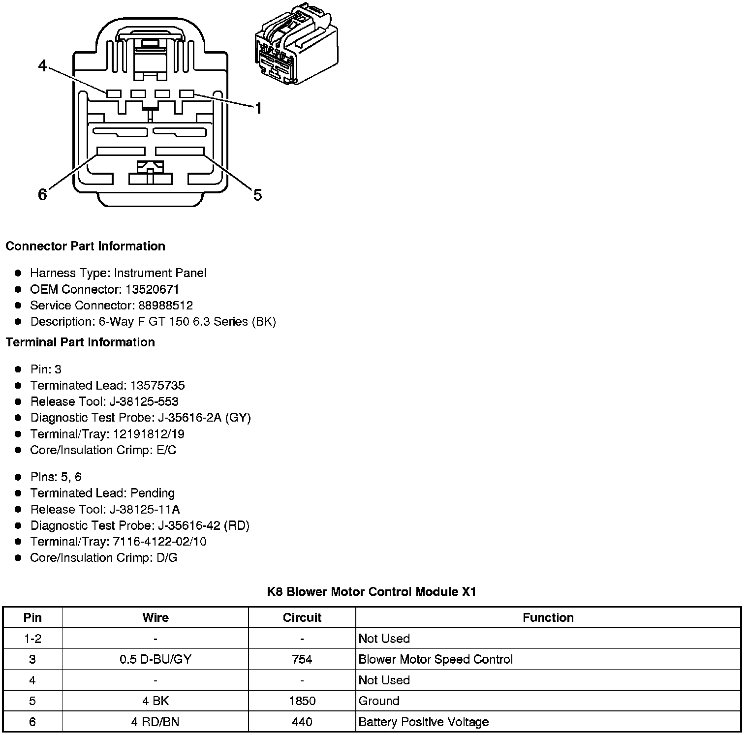 Factory service manual diagram