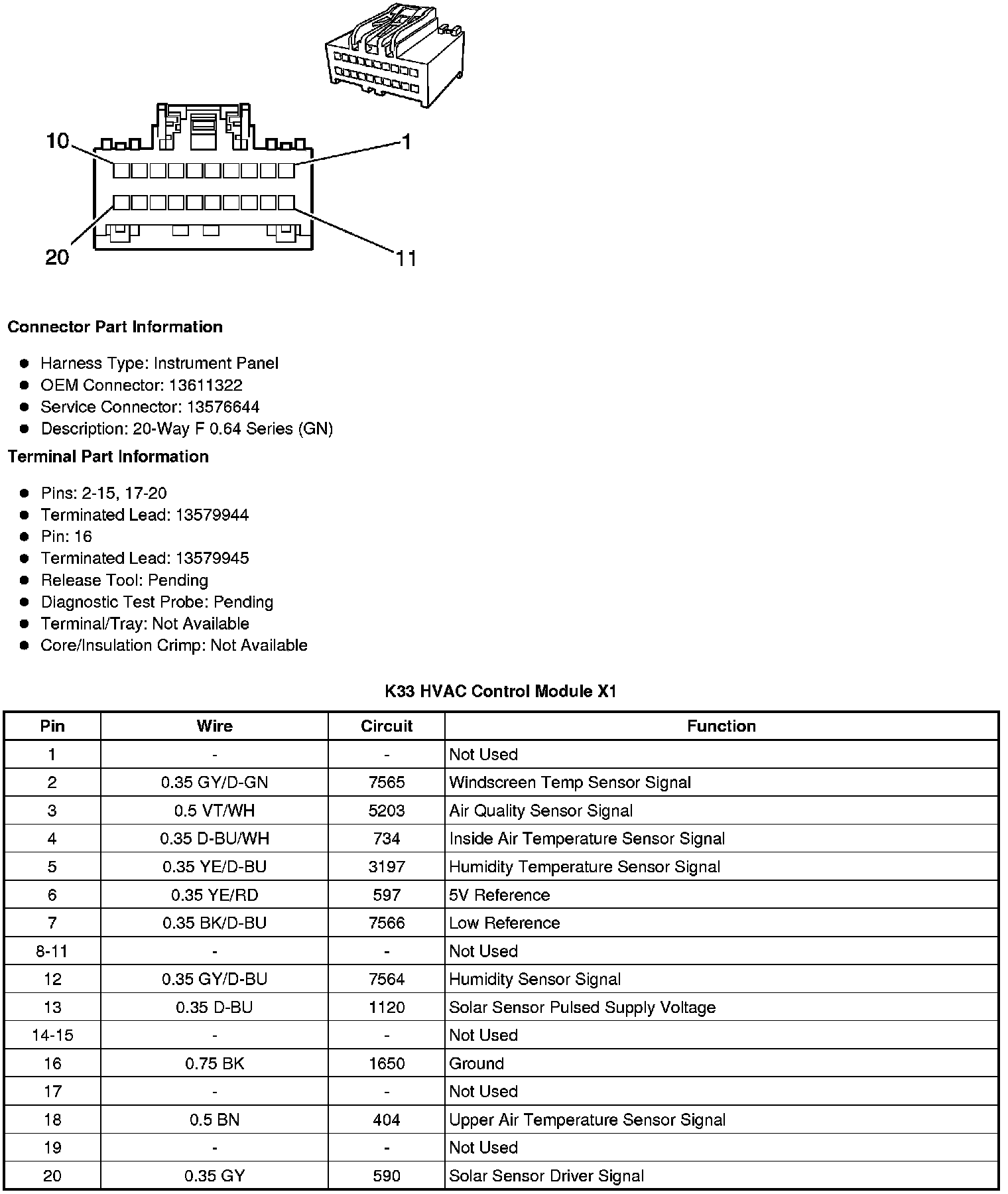 Factory service manual diagram
