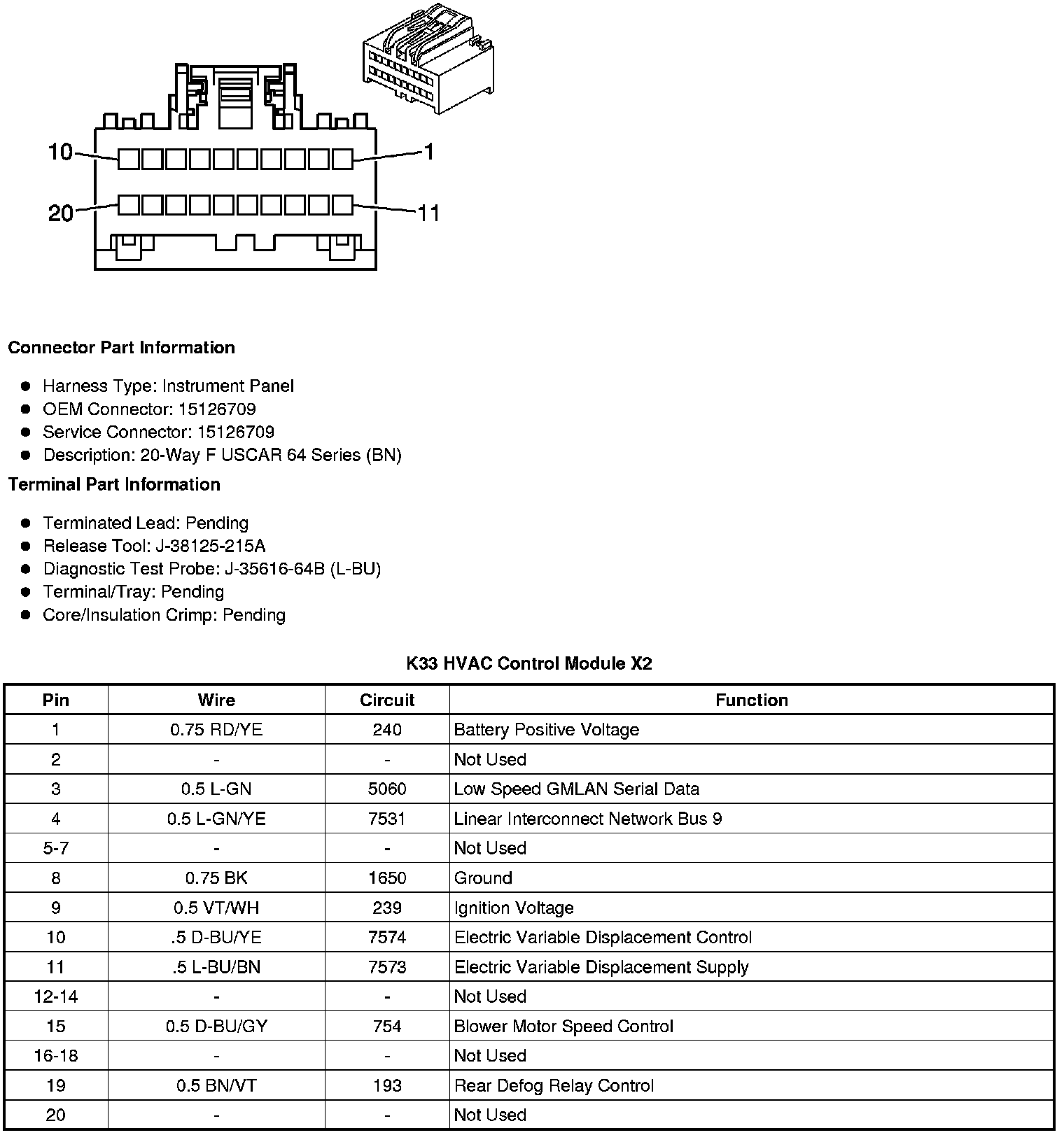 Factory service manual diagram