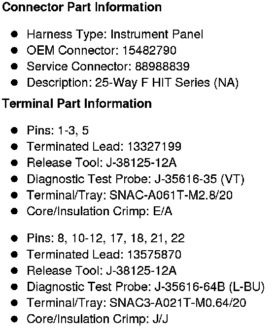 Factory service manual diagram