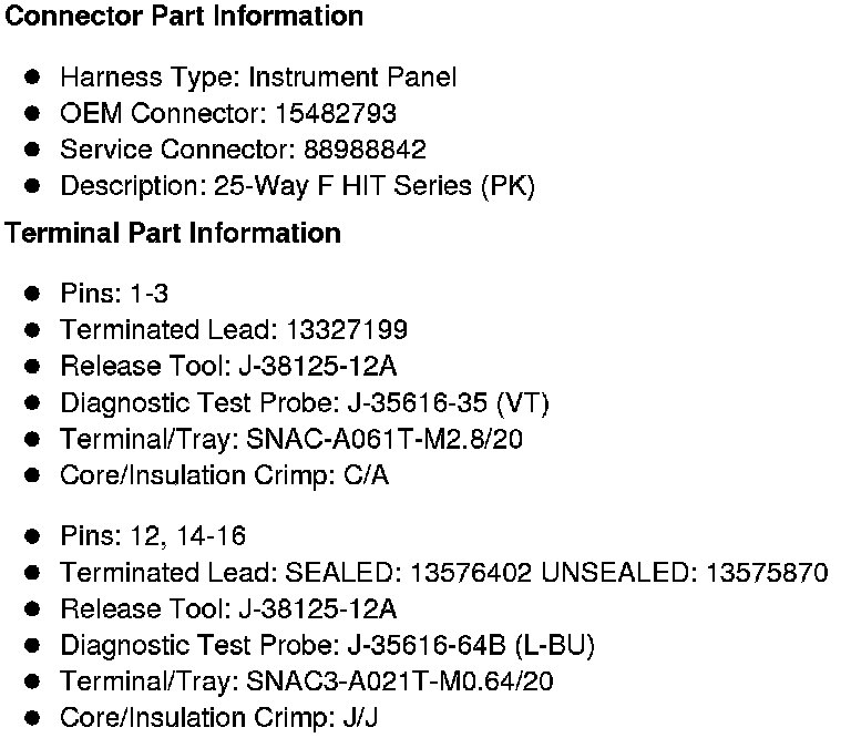 Factory service manual diagram