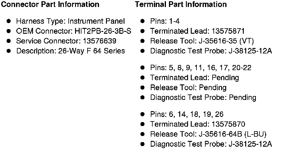 Factory service manual diagram