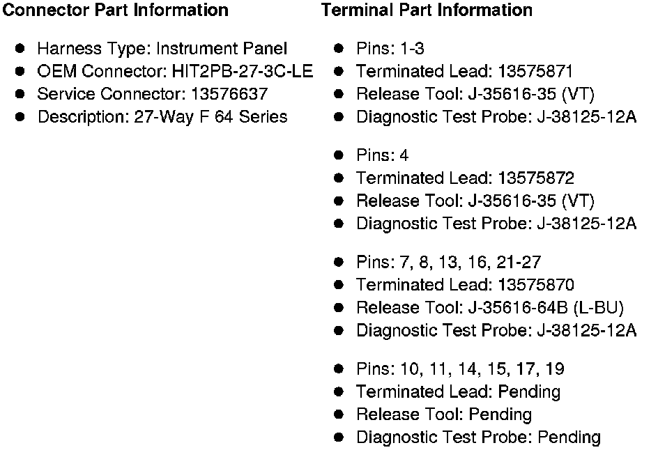 Factory service manual diagram