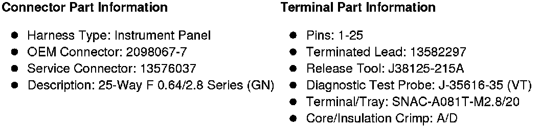 Factory service manual diagram