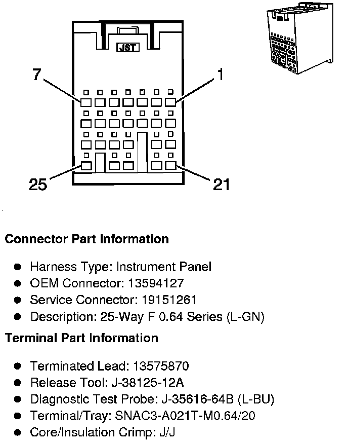 Factory service manual diagram