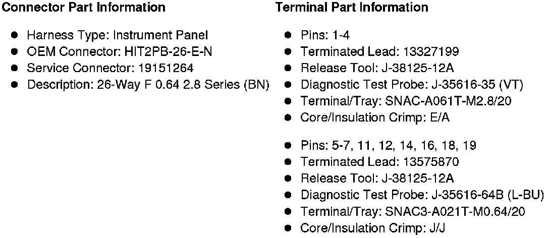 Factory service manual diagram