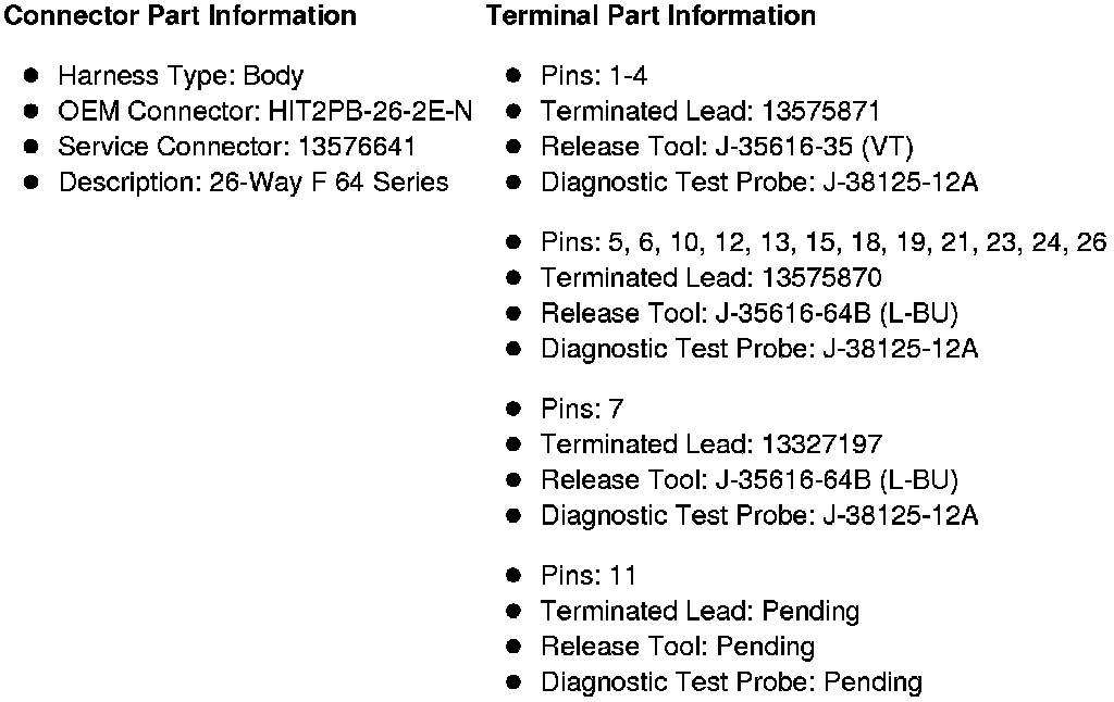 Factory service manual diagram