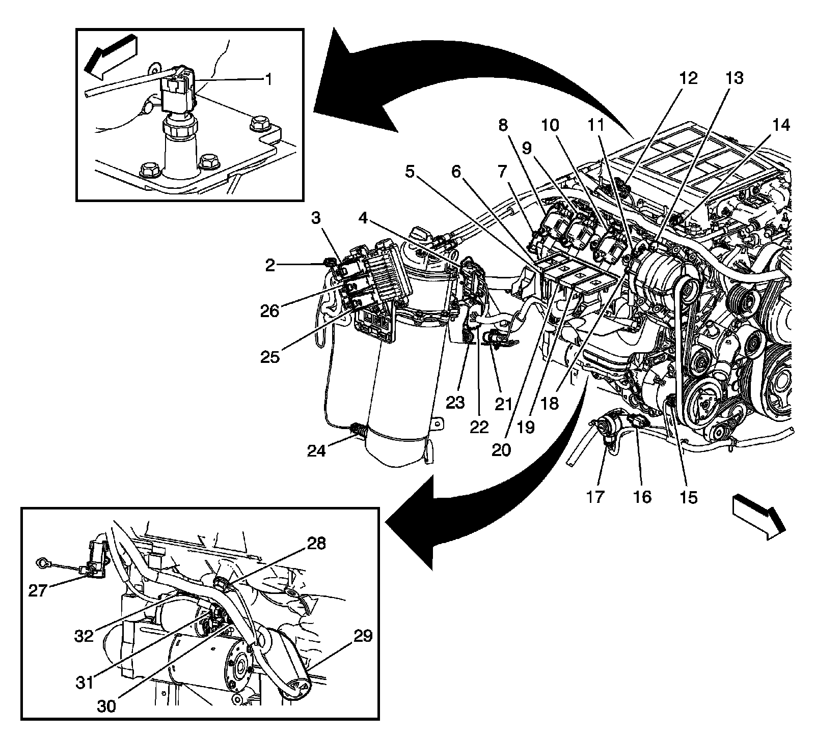 Factory service manual diagram