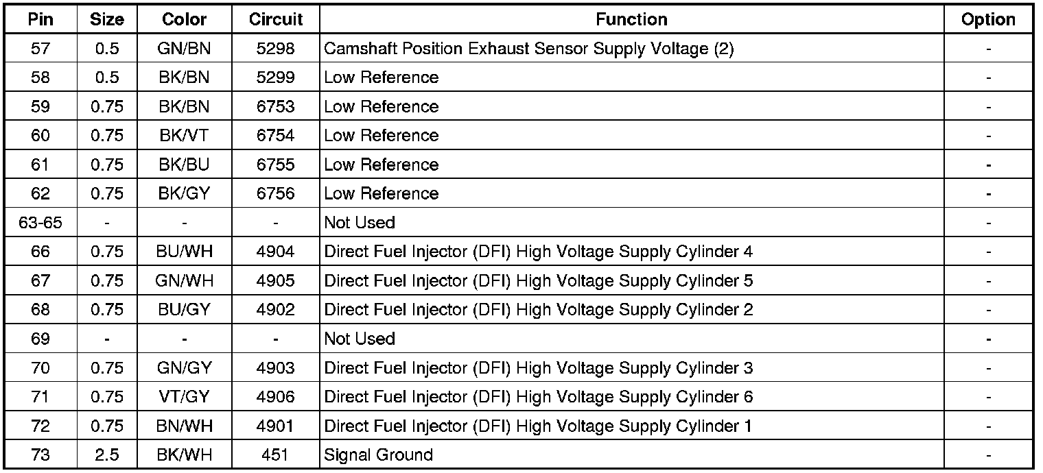Factory service manual diagram