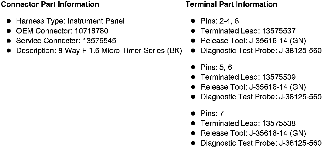 Factory service manual diagram